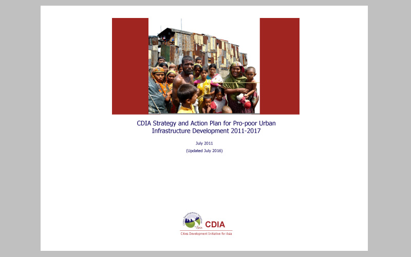 CDIA-Strategy-and-Action-Plan-for-Pro-poor-Urban-Infrastructure-Development