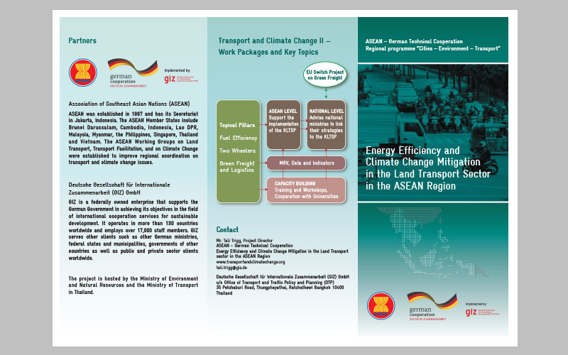 Factsheet - Energy Efficiency and Climate Change Mitigation in the Land Transport Sector in the ASEAN Region