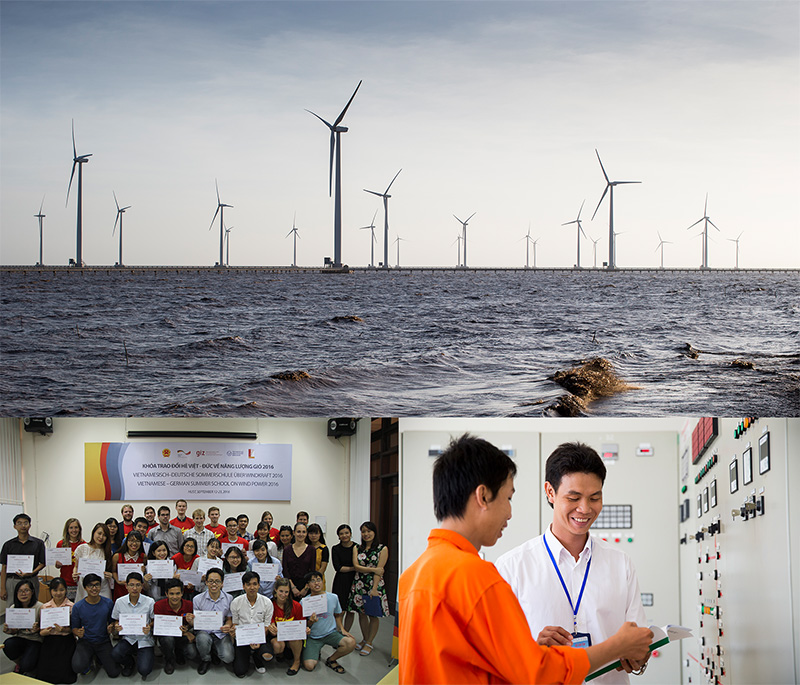 GERMANY SUMMER SCHOOL PREPARES SKILLED LABOUR FORCE FOR WIND POWER MARKET IN VIET NAM