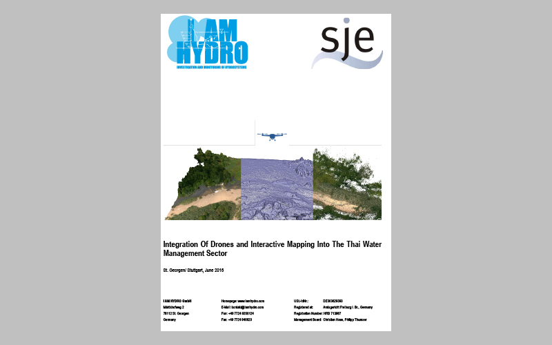 The Integration of Drones and Interactive Mapping into Thai Water Management Sector