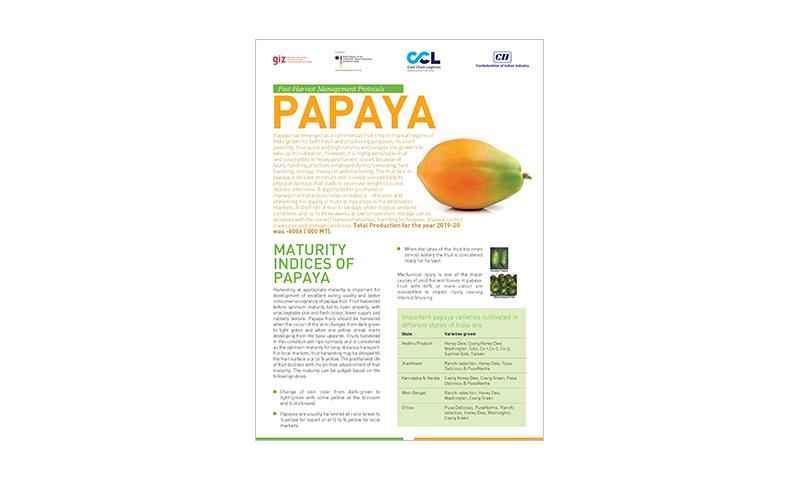 Post-Harvest Management Protocols Papaya