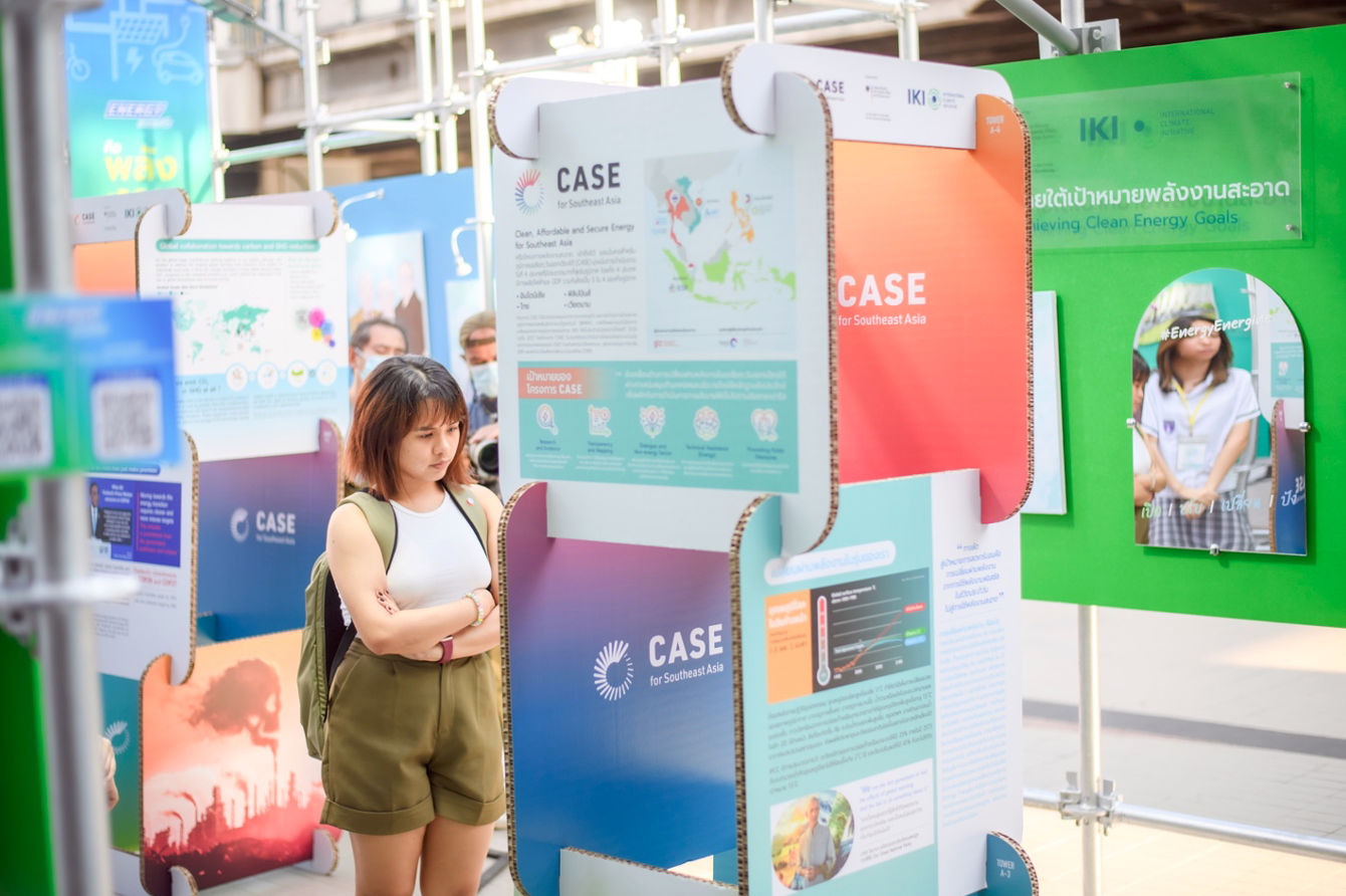 CASE Exhibition during the week of Earth Day together with Bangkok Metropolitan Authority (BMA)