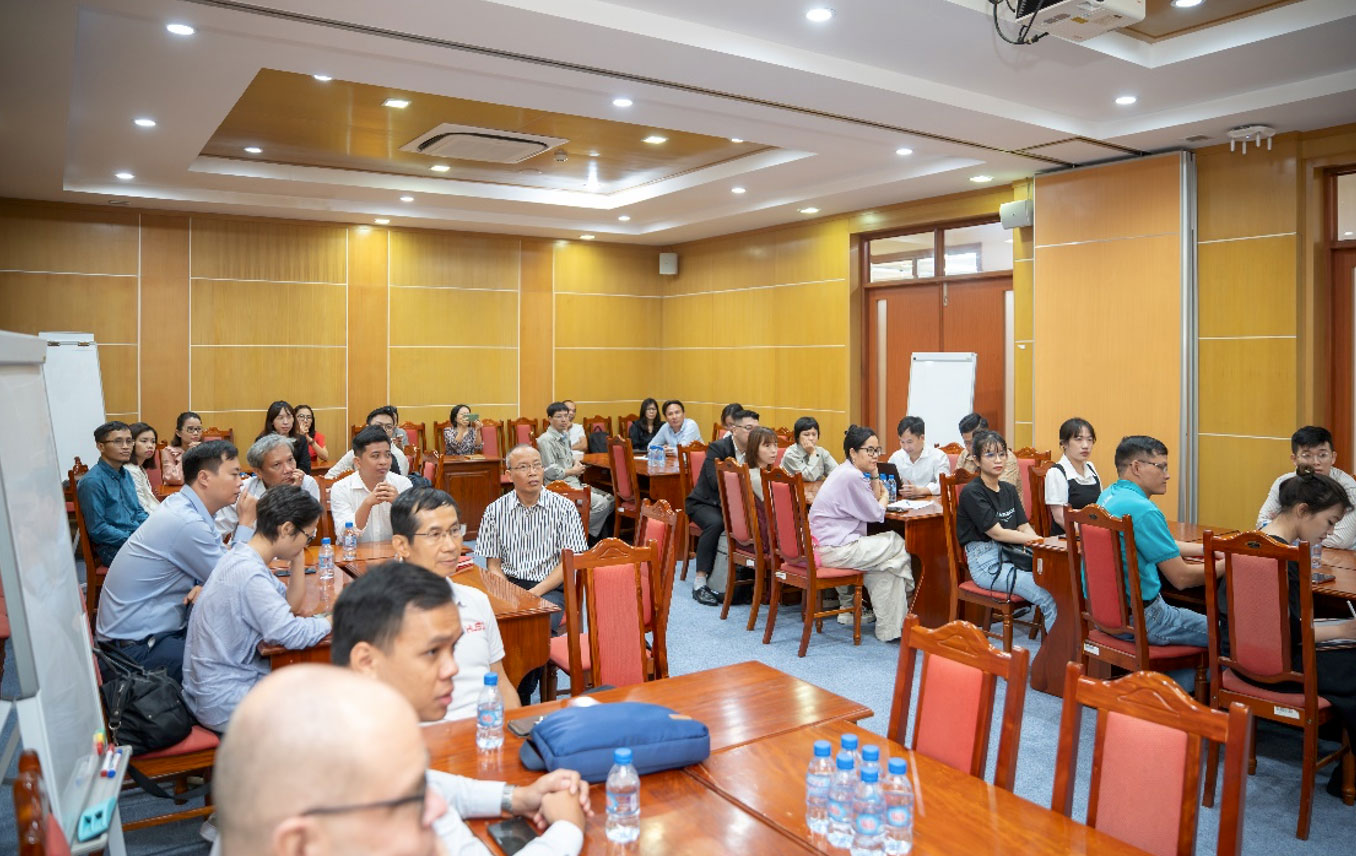The students joined the training in Ho Chi Minh City