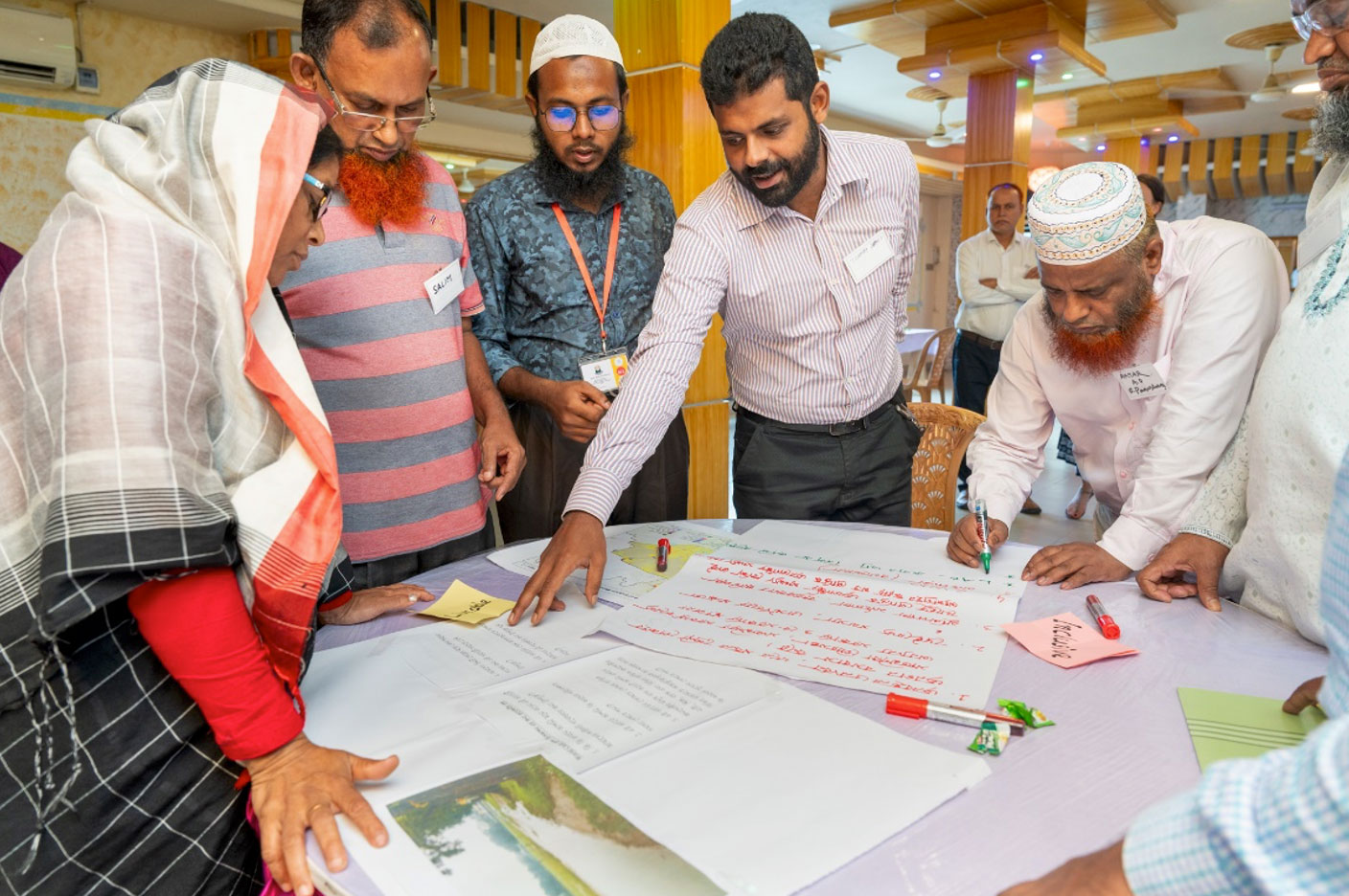 A workshop in Satkhira as part of the Urban Living Lab